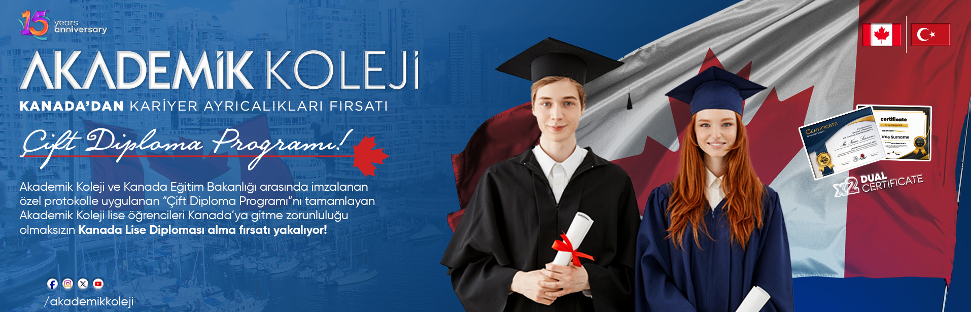 Akademik Koleji Kanada Çift Diploma Programı