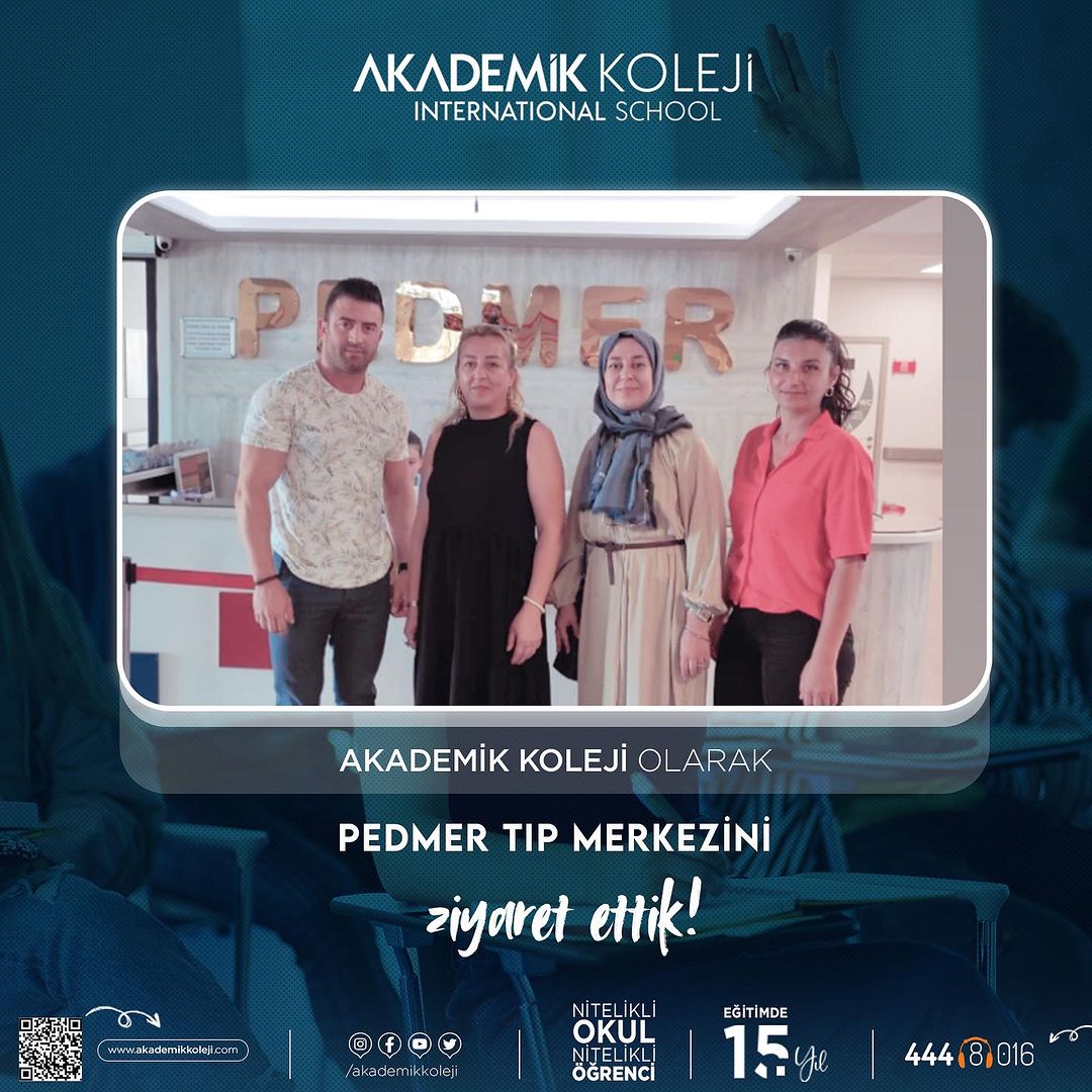 Akademik Koleji olarak, Pedmer Tıp Merkezini ziyaret ettik!