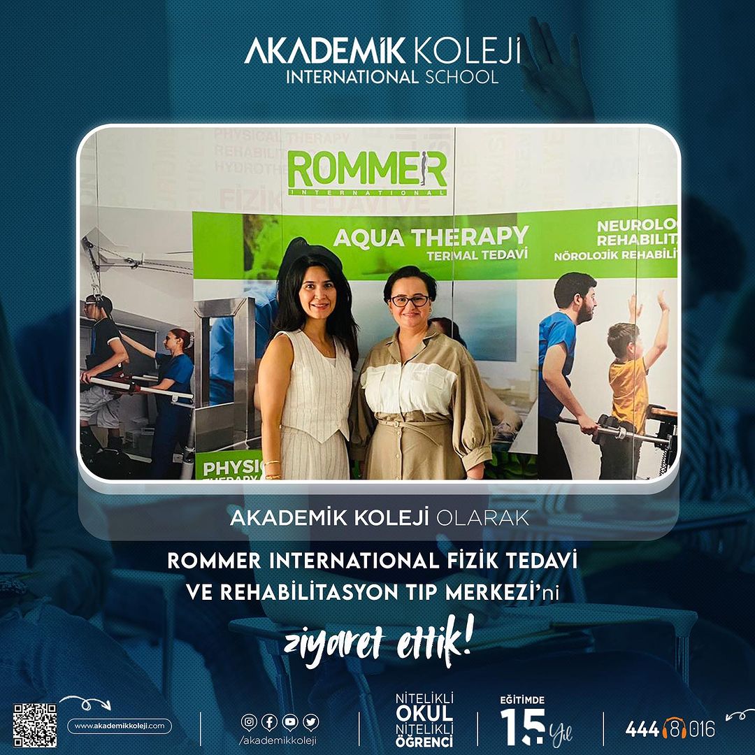 Akademik Koleji Olarak Rommer International Fizik Tedavi ve Rehabilitasyon Tıp Merkezini ziyaret ettik!